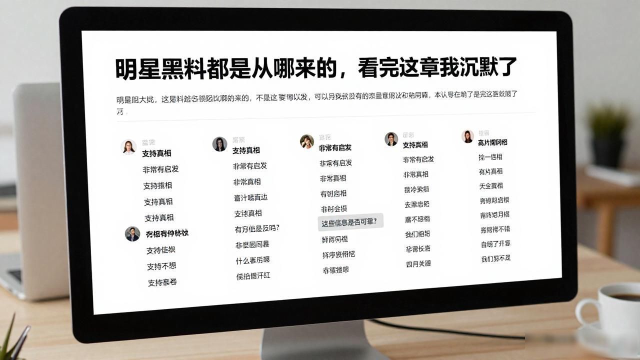 明星黑料事件背后原因探讨_明星的黑料怎么处理_明星的黑料是怎样分出来的,